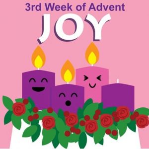 MESSAGE – 3rd Sunday in Advent – 12 December 2021