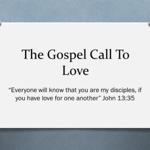 MESSAGE – Fifth Sunday in Easter – C – 15 May 2022